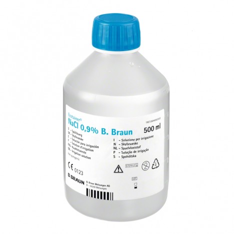0.9% NaCl Стерилен разтвор за иригация и промивка 500 ml